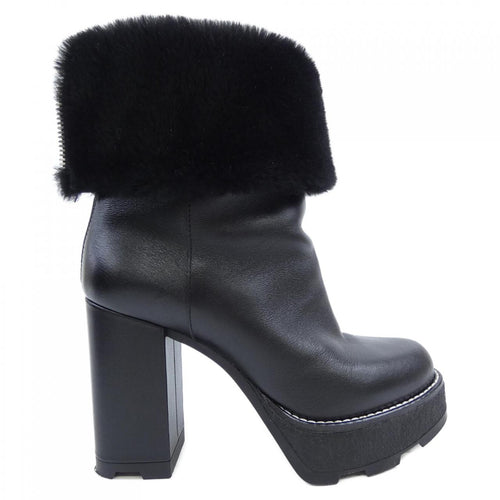 Louis Vuitton LV Bobourg Line Calf Shearling Boots