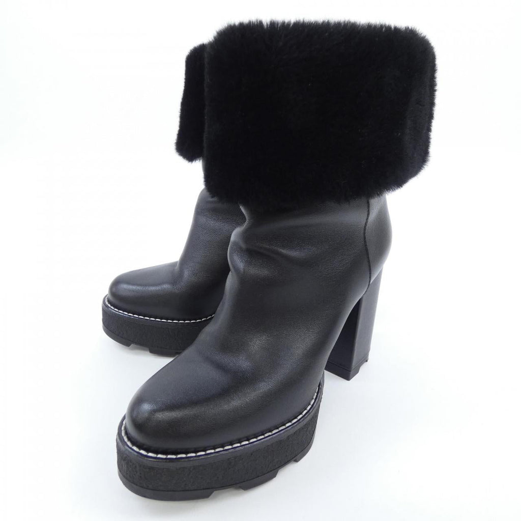 Louis Vuitton LV Bobourg Line Calf Shearling Boots