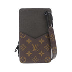 Louis Vuitton Taiga Lama Calf Shoulder Bag