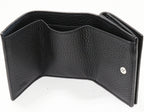 Fendi Tri-Fold Wallet FF Bucket Black