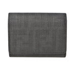 Fendi Coated Canvas Card/Coin Case Black