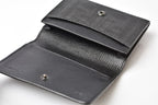 Fendi Coated Canvas Card/Coin Case Black