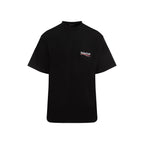 Balenciaga Large Fit Cotton T-Shirt Men