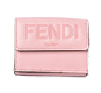 Fendi Soft Leather Trifold Mini Wallet 8M0395