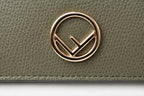 Fendi Leather Bifold Wallet F IS FENDI 8M0387