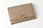 Fendi Leather Trifold Wallet Baguette 8M0419