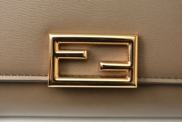 Fendi Leather Trifold Wallet Baguette 8M0419