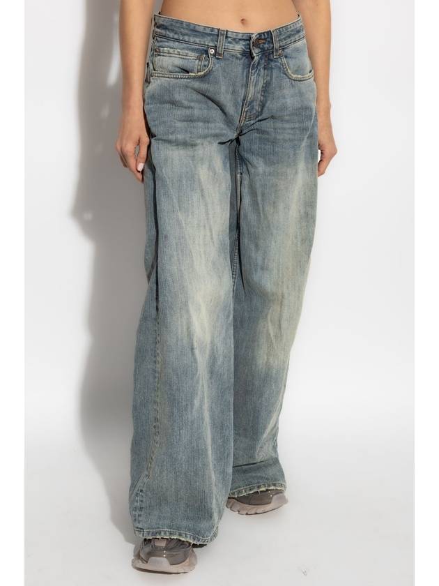 Balenciaga Balenciaga Jeans With ‘vintage’ Effect, Women's, Blue