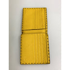 FENDI/Bifold Wallet/BEG/Leather/Plain/7M0193