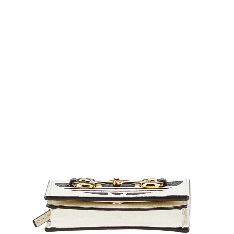 Gucci × adidas Horsebit Leather 2way Shoulder Wallet