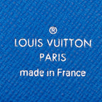 Louis Vuitton Taiga Leather Long Wallet M63300 Black