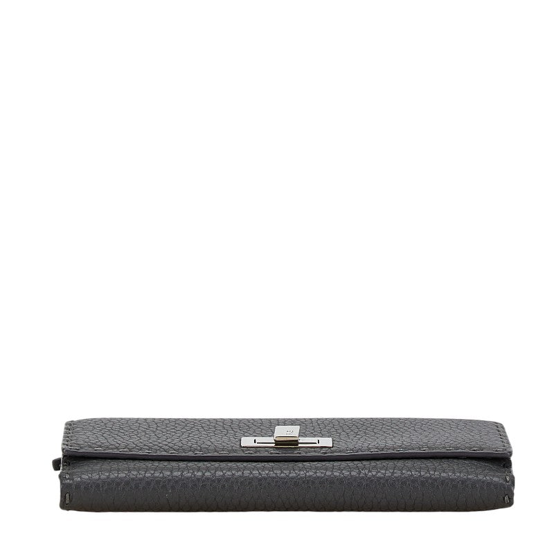 Fendi Peekaboo Leather Long Wallet 8M0308