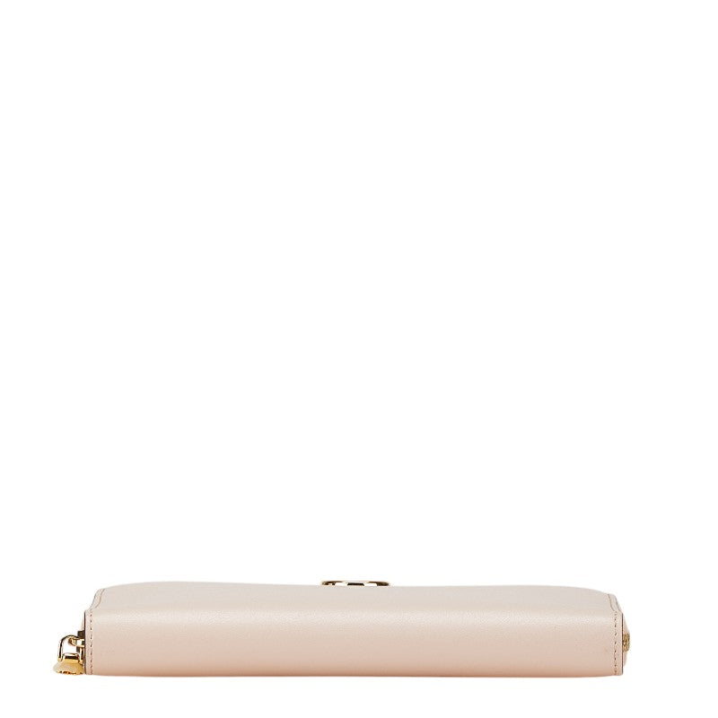 Fendi Leather Round Zip Wallet 8M0299