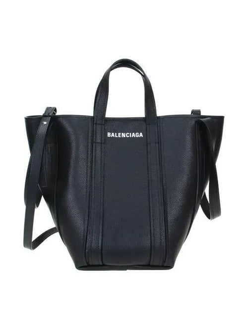 Balenciaga Calfskin Everyday Tote Bag Black