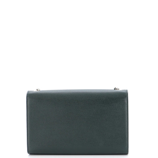 SAINT LAURENT - Classic Monogram Crossbody Bag Grainy Leather Medium