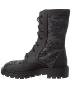 Dior Lace-up Leather Boot