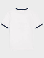 CELINE Paris T-Shirt in Cotton Jersey Black White
