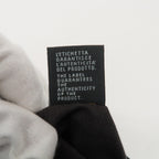 FENDI Zucchino Mamma Baguette PVC Leather Bag Black 8BR001