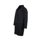 Chanel Size 36  31 Rue Cambon Double Breasted Coat Cotton/Polyester Black