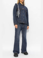 Balenciaga 24 ss flare jeans in Japanese denim 775621 TOW58 4673 B0230993290