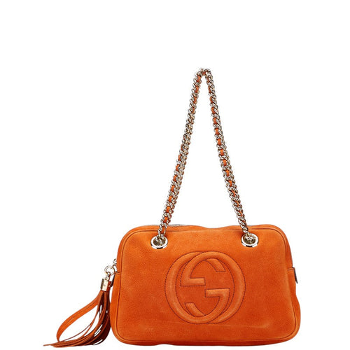 Gucci Soho Fringed Leather Shoulder Bag