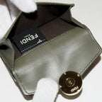 Fendi Calfskin Trifold Wallet with Coin Pocket 8M0395 A18B F14QC