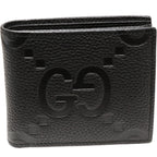 Gucci Calf Jumbo GG Coin Wallet Bi-fold Wallet 739479 AABY0 1000