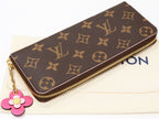 Louis Vuitton Monogram Canvas Clemence Wallet M64201