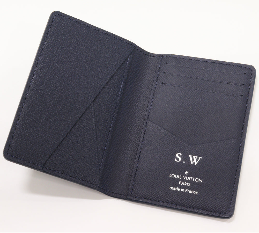 Louis Vuitton Leather Bifold Card Case M32681