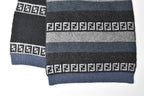 Fendi Wool Blend Scarf FF Zucca Pattern