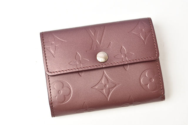 Louis Vuitton Leather Coin/Card Case M65126