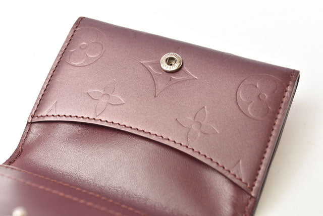 Louis Vuitton Leather Coin/Card Case M65126