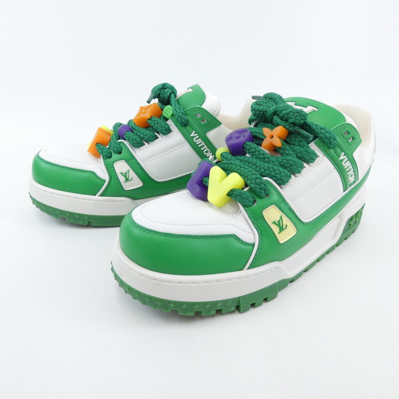 Louis Vuitton LV Trainer Maxi Line Mixed Material Sneakers