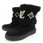 Louis Vuitton Snowdrop Line Shearling Boots