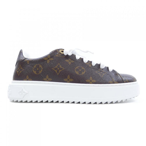 Louis Vuitton Time Out Line Patent Monogram Sneaker