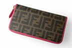 Fendi PVC Leather Long Wallet 8M0299