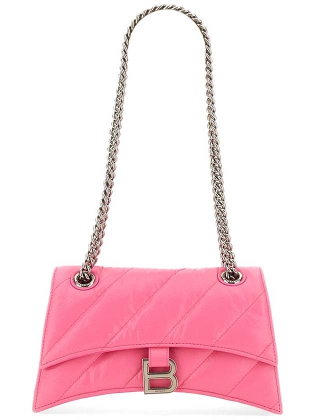 Balenciaga Crush Chain Shoulder Bag Pink
