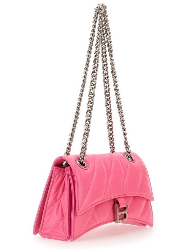 Balenciaga Crush Chain Shoulder Bag Pink
