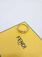 Fendi Orak Soft Gold Ring L