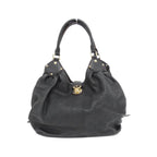 Louis Vuitton Mahina L Calf Shoulder Bag
