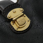 Louis Vuitton Mahina L Calf Shoulder Bag
