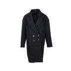 Chanel Size 36  31 Rue Cambon Double Breasted Coat Cotton/Polyester Black