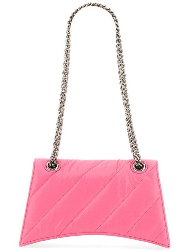 Balenciaga Crush Chain Shoulder Bag Pink