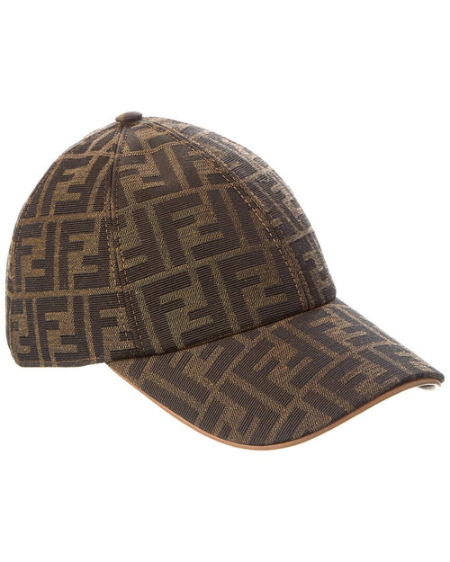 FENDI FF Jacquard Baseball Cap