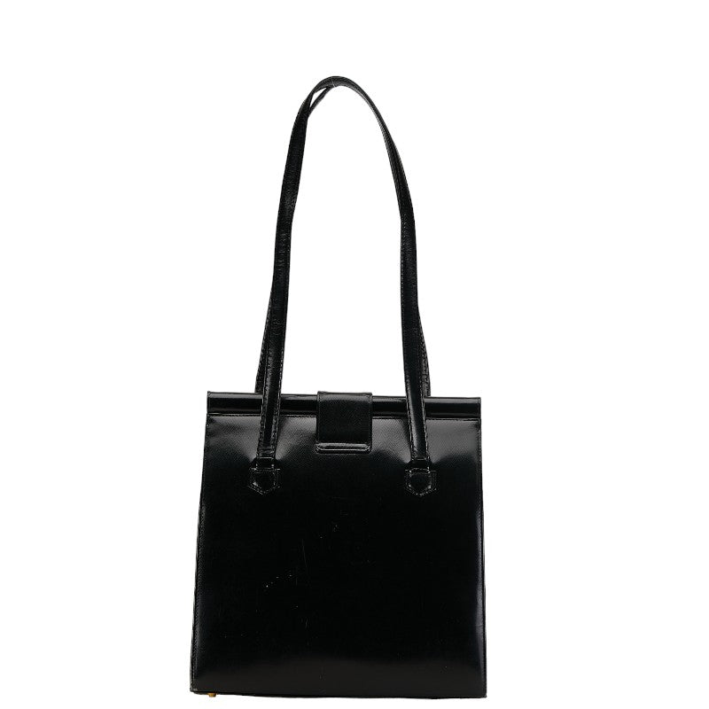 Saint Laurent Tote Bag Black Patent Leather  Saint Laurent