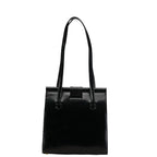 Saint Laurent Tote Bag Black Patent Leather  Saint Laurent