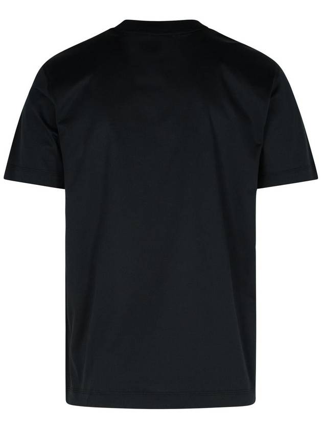 Burberry EKD Embroidered Short Sleeve T-Shirt Black