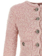 Balenciaga Balenciaga Cropped Tweed Cardigan