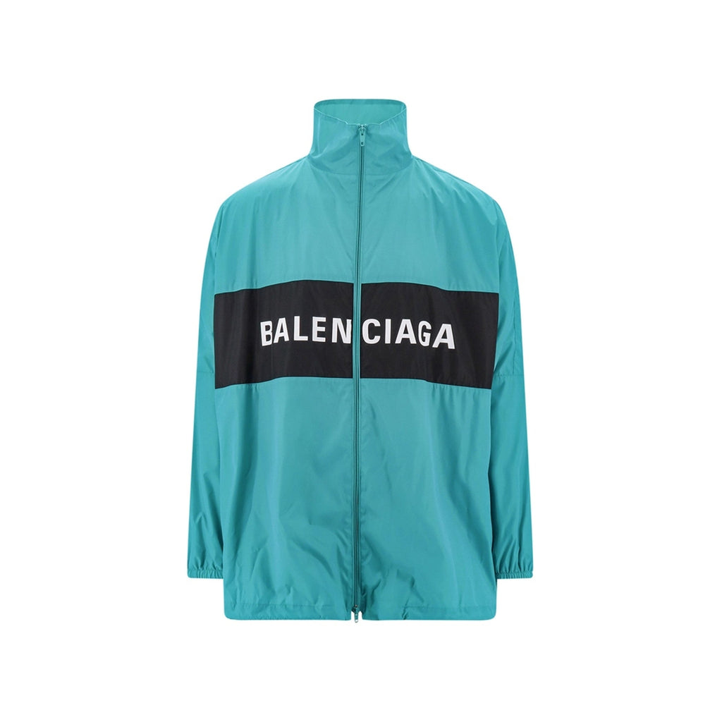 Balenciaga Windbreaker Logo Jacket Men