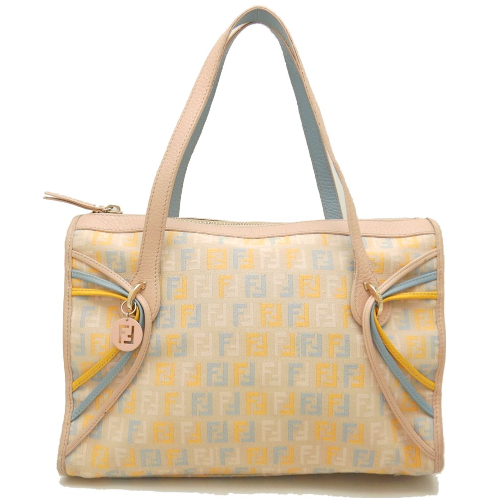 Fendi Canvas Leather Tote Bag 8BL070